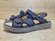 GANTER HALINA DAMEN SANDALEN TREKKINGSANDALEN FERSENRIEMEN GR:41 UK:7.5 BLAU