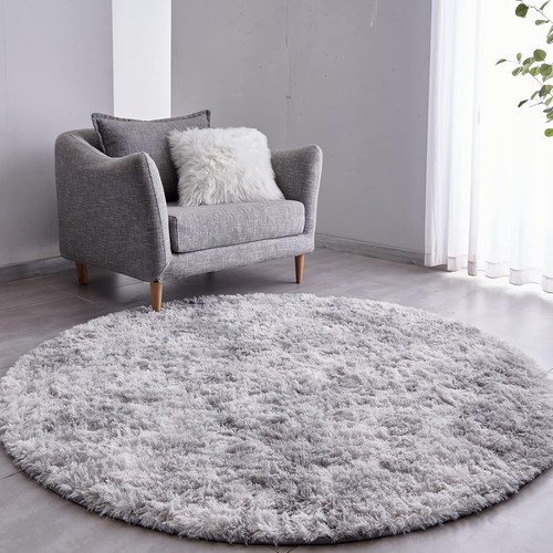 Carpet shaggy high pile - , round