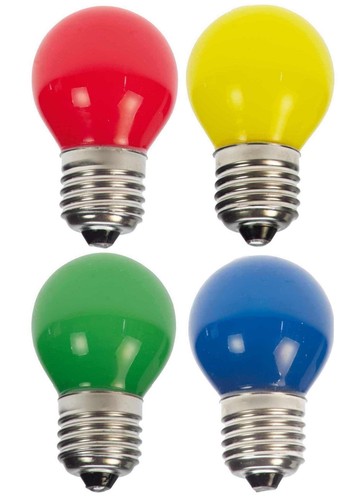 4er set led tropfenlampe - tropfenlampe, bunt