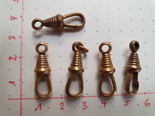 5 Antike Karabinerhaken um