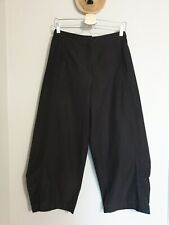 PETER O MAHLER: SEHR SCHÖNE KURZE HOSE PANTY SCHÖNER SCHNITT SEHR DUNKELBRAUN 