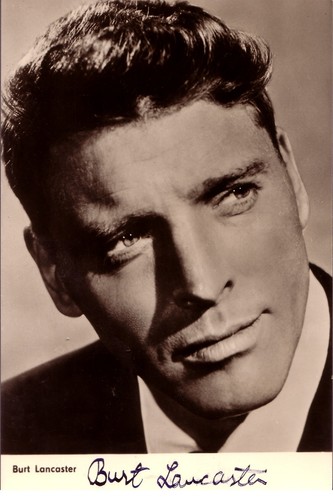 Burt lancaster autogramm - lancaster, ++autogramm++
