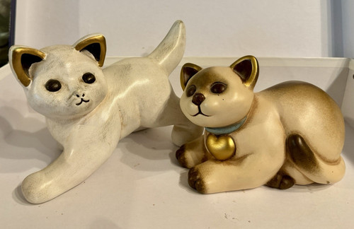 Thun keramikfigur katze - thun,