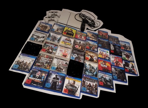 Ps4 weiß 500gb ds4 23 - weiß, +