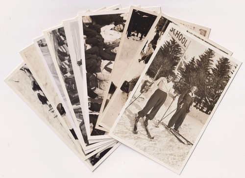 1936 klosters schweiz rppc ski - 1936,