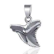 Peter Stone 925 Silber Haizahn