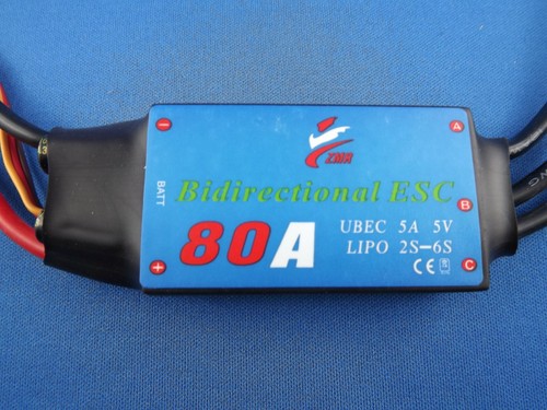 Fahrtregler 80a vor - vor-, und