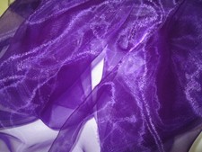 ORGANZA in LILA   glänzend