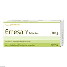 3x EMESAN 50 Tabletten gegen