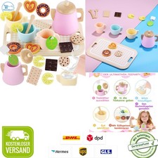 Kinder Holz Teeservice