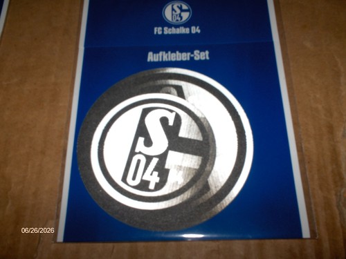 Schalke aufkleber set - fc, 04