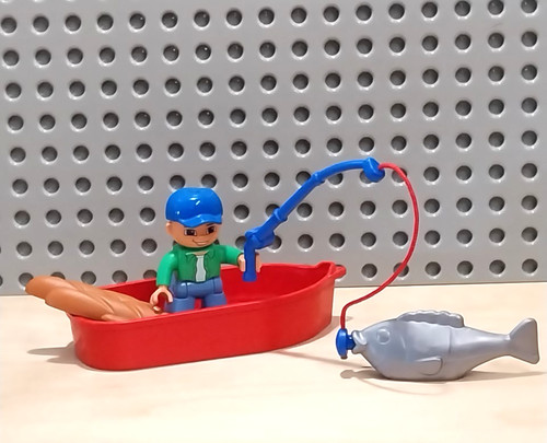 Lego duplo boot - duplo, angler