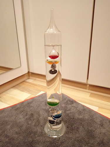 Galileo thermometer - galileo,