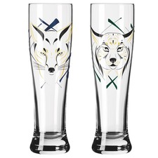 RITZENHOFF Weizenbierglas Weißbierglas BRAUCHZEIT #23 / #24 Set 2 Stück je 646 m