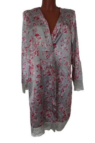 Morgenmantel 38 40 satin - c&a, m