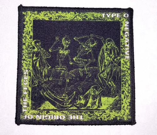 Type negative patch goth - type, o