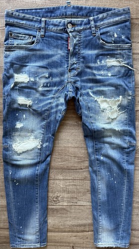 Dsquared2 ripped tidy biker - dsquared2,