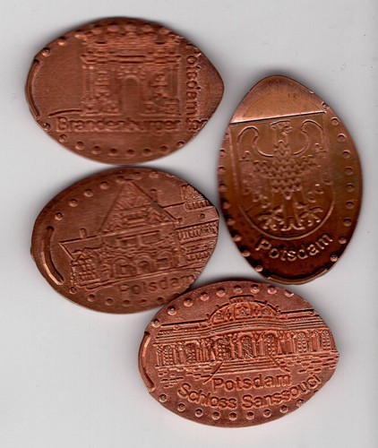 Elongated coin potsdam - elongated,