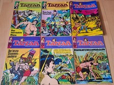 Edgar Rice Burroughs Tarzan  - Konvolut 6 Comichefte Abenteuer Williams