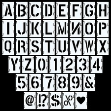 42 Stück Schablonen