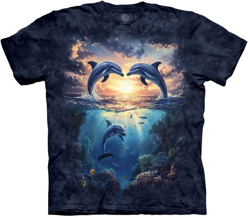 The mountain shirt - t-shirt, dolphin