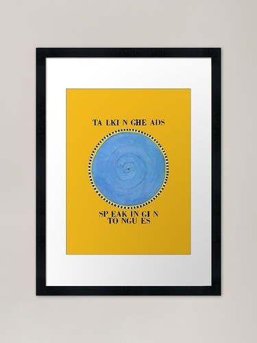 Talking heads speaking in - talking,