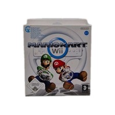 Mario Kart Wii - Lenkrad Bundle (Nintendo Wii) 2008 OVP mit Spiel und Lenkrad