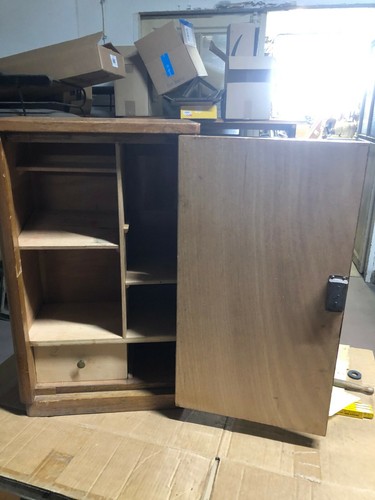 Antiker apothekerschrank mit - apothekerschrank,