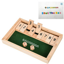 Shut the box 9er - the, holz