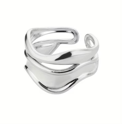 Damen ring edelstahl silber - damen,