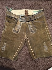 Lederhose Kniebund Ziegenleder