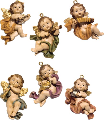 Schutzengel hängend 6er set - hängend,,