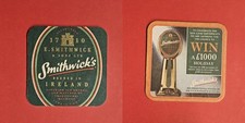Smithwick's Brewed in Ireland Win Brauerei Bierdeckel Bier