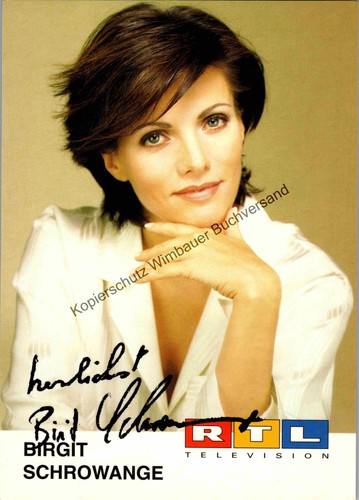 Original autogramm birgit - original,