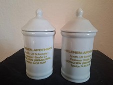 2 x Apothekerdosen Gefäße