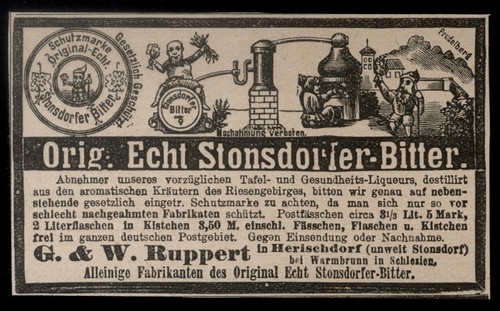 Alte werbung reklame 1890 echt - alte,