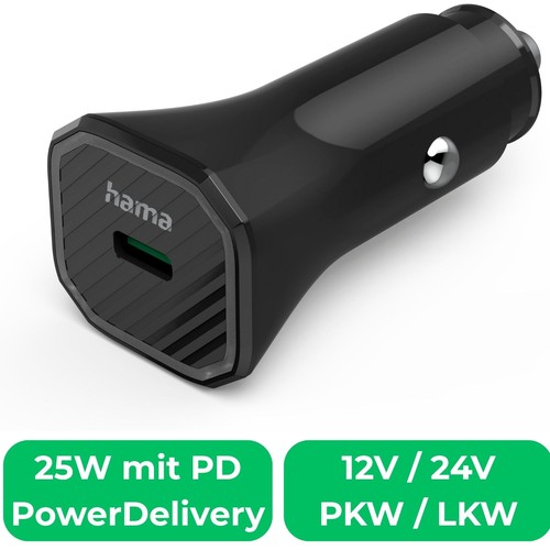 Hama kfz ladegerät - usb-c, 25w
