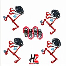 Zurrkette 2-teilig 6mm 2200daN