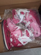 Rollschuhe 4in1: Schlittschuhe, Inliner, Rollschuhe für Kinder, Größe 31-34