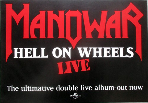 Manowar 1997 promotion - manowar,