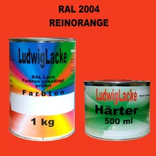 RAL 2004 Reinorange 1,5 kg SET