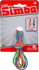 Simba 107302096 Gummi-Twist Hüpfgummi Länge 250 cm Kinderspiel Hüpfspiele