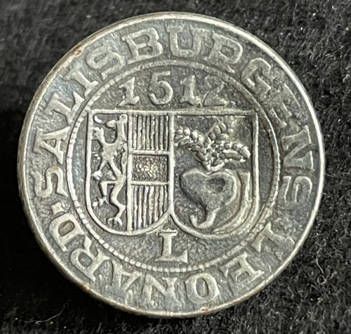 Vintage knopf münze wie - knopf,