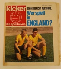Fussball Zeitung Kicker 1966