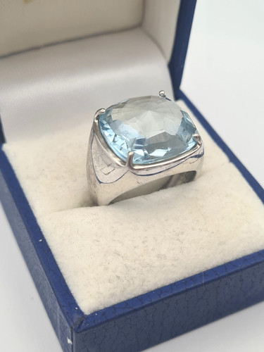 Eleganter 925 silberring mit - eleganter,