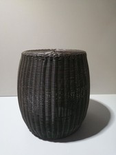 Resin Wicker Beistelltisch, Braun