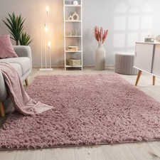 Hochflor Teppich Wohnzimmer