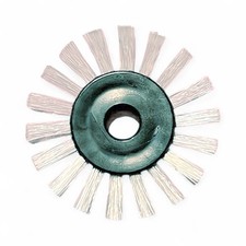 Echt Silber Schilf Rundbürste