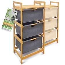 Wäschekorb Wäschesammler Badregal Badschrank Regal Wäschesortierer Wäschetruhe