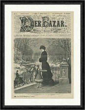 Kinderpaletot aus Boucle Stoff und Paletot aus Siciliennesteff Faksimile_E 23475